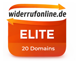 widerrufonline.de für bis zu 20 Domains